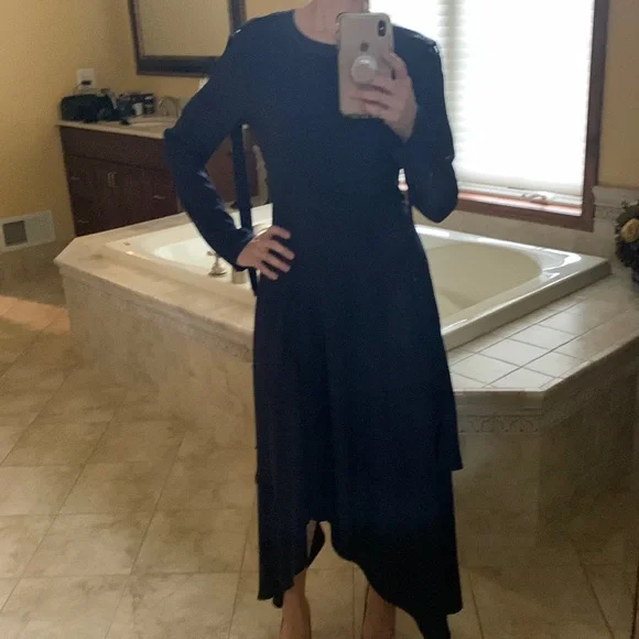 bcbg navy blue dress BCBG Generation GU07D39 main image 0